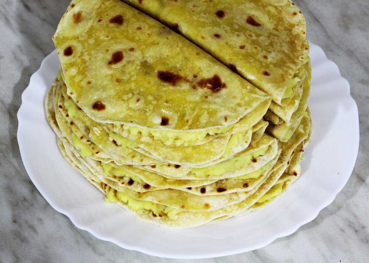Кыстыбый с картошкой: рецепты