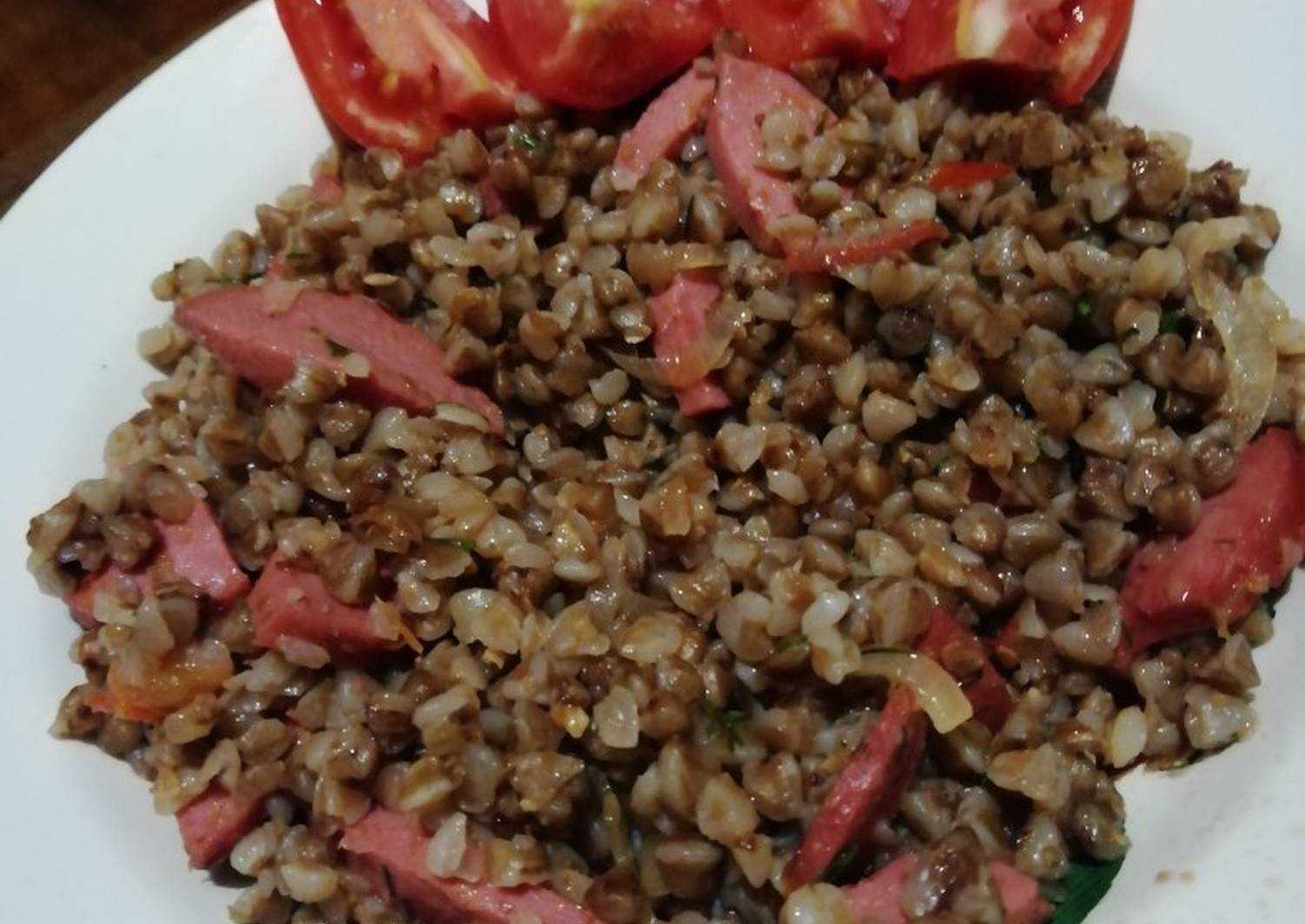 Гречневая каша с помидорами и луком. гречка с морковью – умная каша! рецепты приготовления гречки с морковью и с луком, помидорами, грибами, курицей, яйцами