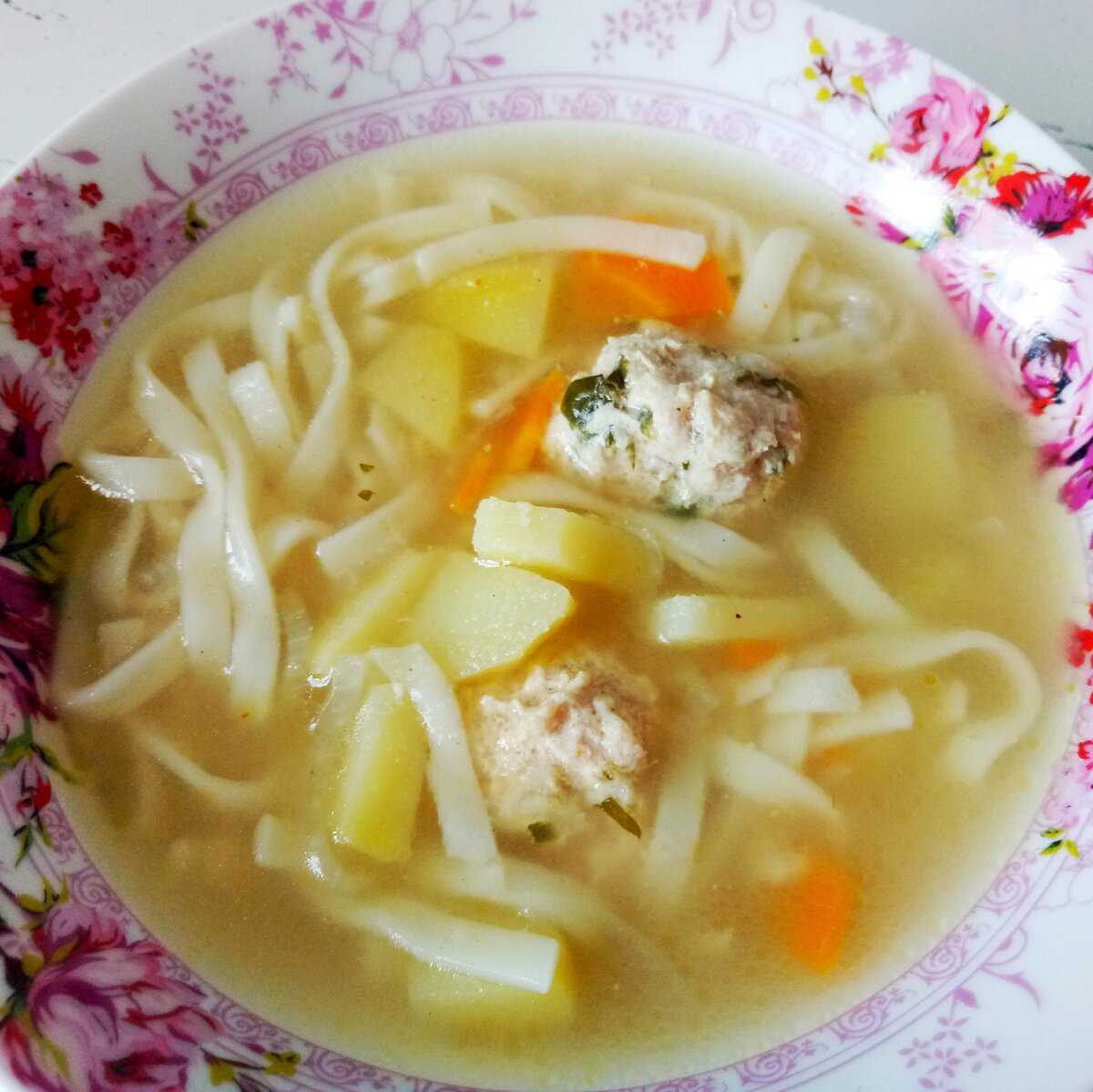 Суп лапша с курицей по-домашнему — 7 рецептов
