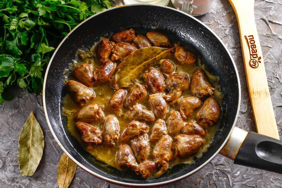 Как потушить сердечки куриные — рецепты