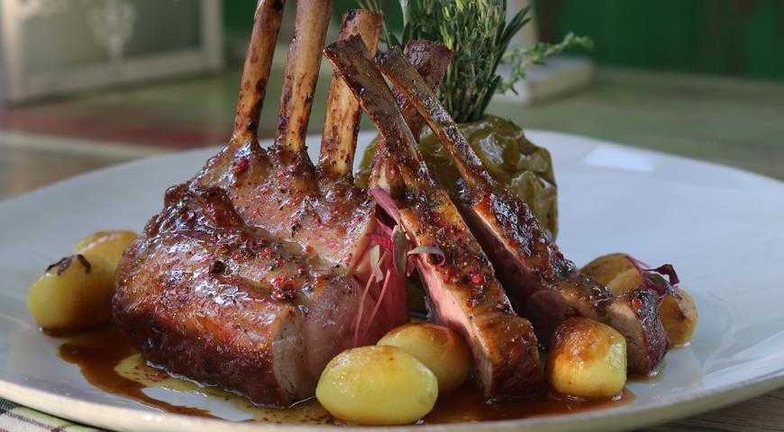 Баранья корейка на кости рецепт в духовке