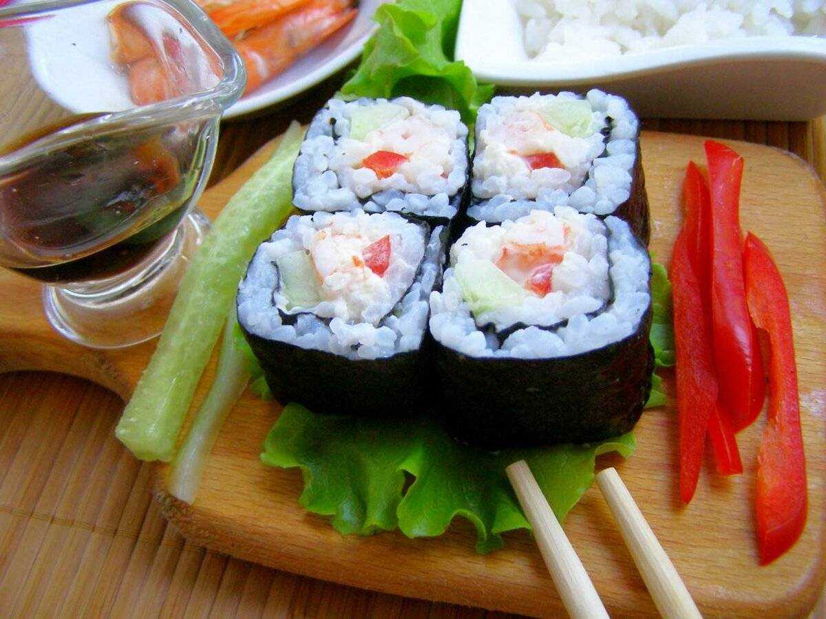 Еда японской кухни: рецепт запеченных ролл в домашних условиях