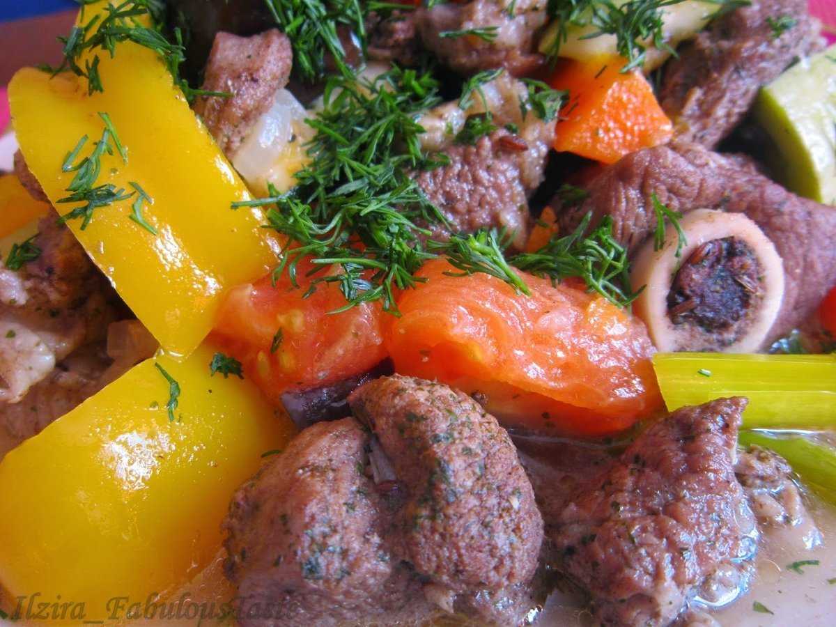Тушеная баранина с овощами – 8 рецептов приготовления в казане, в мультиварке и в духовке