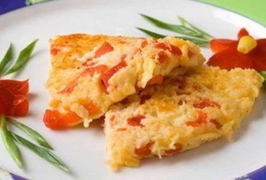 Яичница с овощами - легкий рецепт с пошаговыми фото
